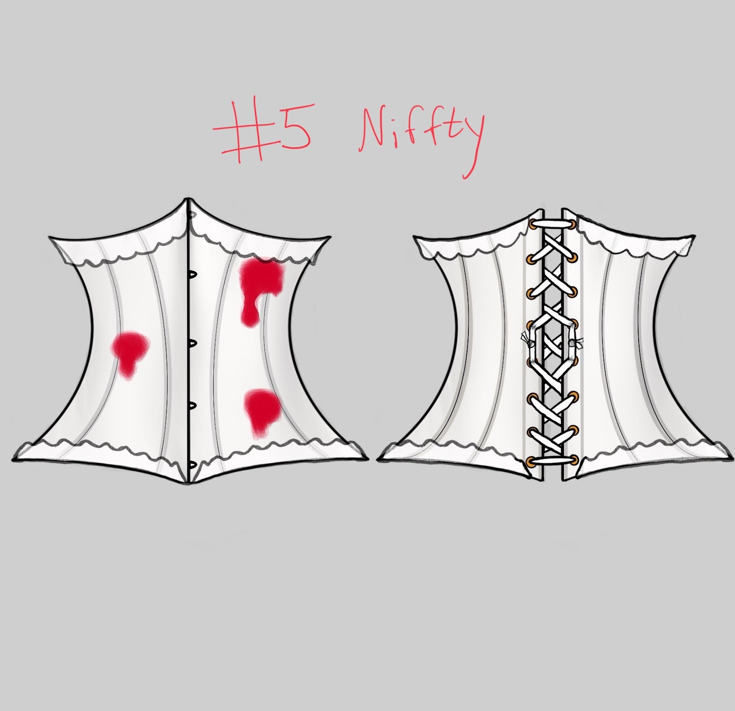 Hellaween Exclusive! Underbust Corset