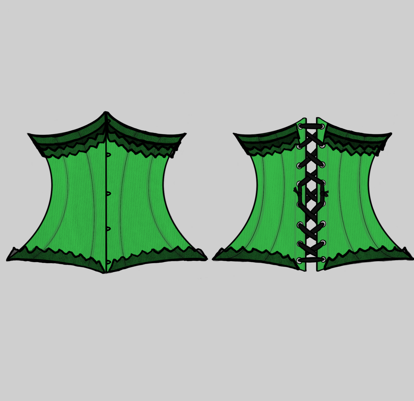 The Wickedly Talented Underbust Corset